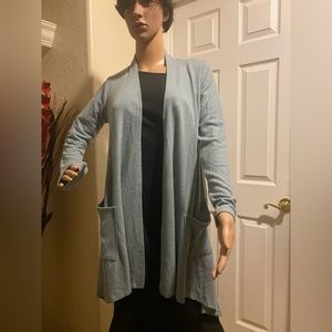 Super soft cardigan length from shoulder to hem 32”, new with no tags